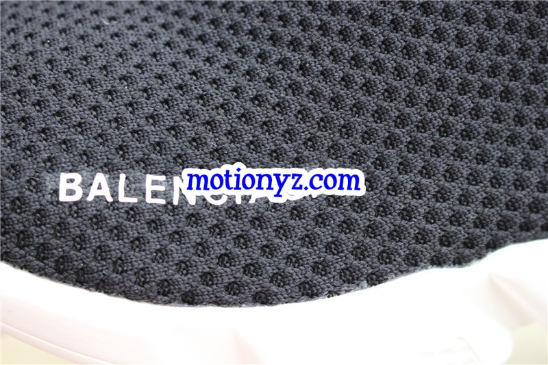 Balenciaga Calfskin Low Speed Sneaker Black